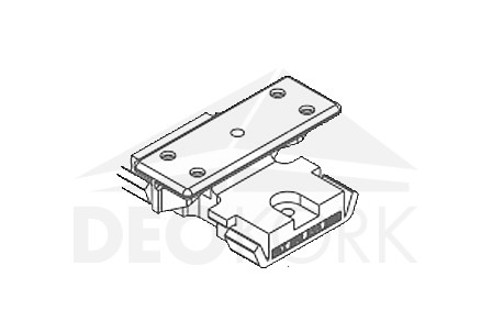 Set PVC sponk 9469, za aluminijaste osnovne profile, TWINSON