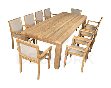 Teak set FLOSS ROMA NOVO