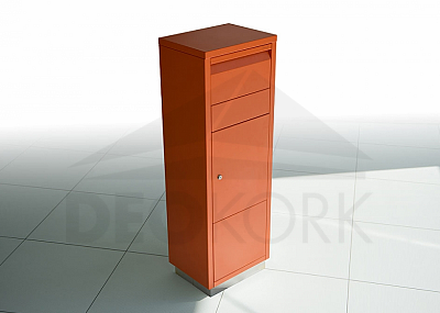 Pisemski nabiralnik RADIUS DESIGN (LETTERMANN standing ovation 2 oranžna 601A) oranžna