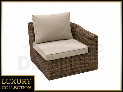 Rattan LEVO zaključek BORNEO LUXURY (rjava)